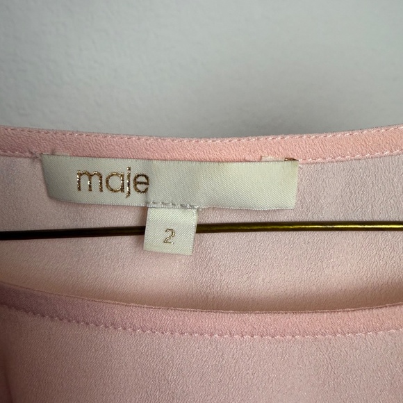 Pink Ruffle Sleeve Blouse - Picture 4 of 4